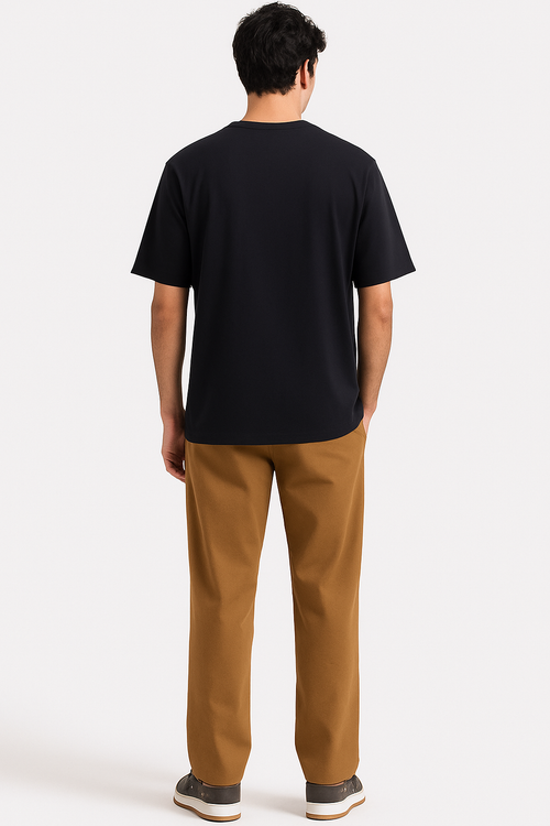 Black Crew Neck Tee – ARAM Collection