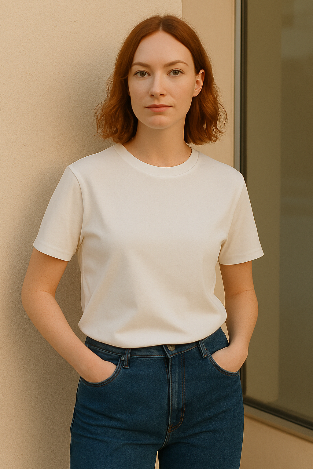 Black Crew Neck Tee – ARAM Collection