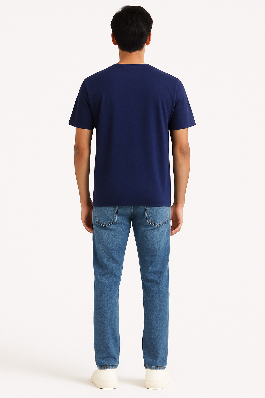 Grey Crew Neck Tee – ARAM Collection